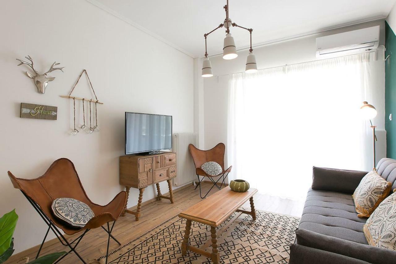 Boho Chic Apartment, Agia Sofia District #Feelslikehome Tessalónica Exterior foto